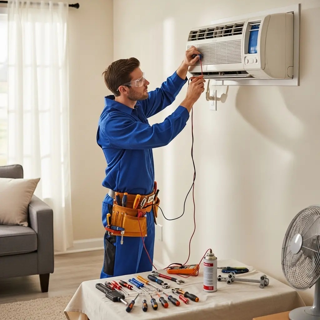Kalecik Dominox Dominox klima gaz dolumu ve bakım – Enerji verimliliği artırıldı. - Teknik servis örneği
